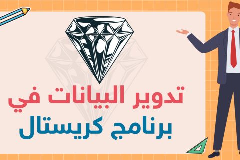 تدوير البيانات في برنامج كريستال للمحاسبة والمستودعات